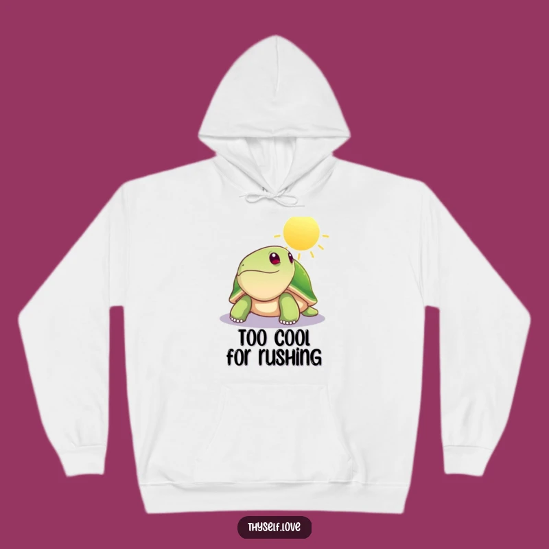 Funny Turtle Hoodie - Cozy Sunbeam Basking Sweatshirt Gift