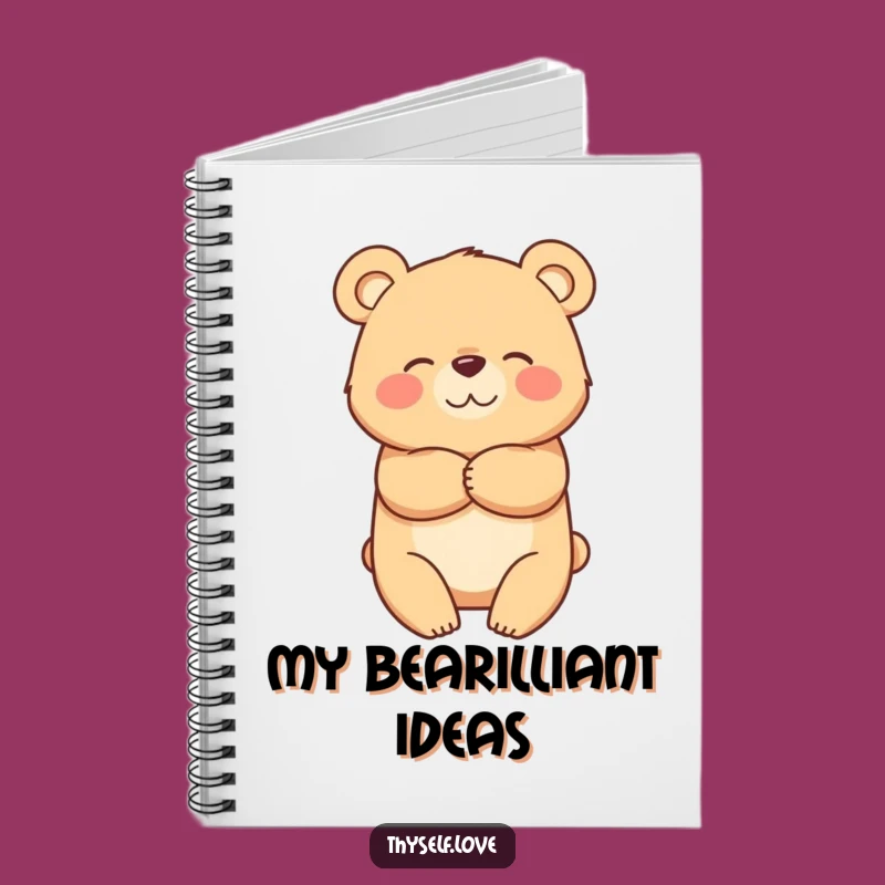 Funny Bear Hug Notebook: Self-Love Journal, Useful Funny Gift