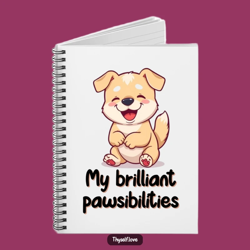 Funny Content Dog Notebook: Journal Your Thoughts with Humorous Canine Style Gift