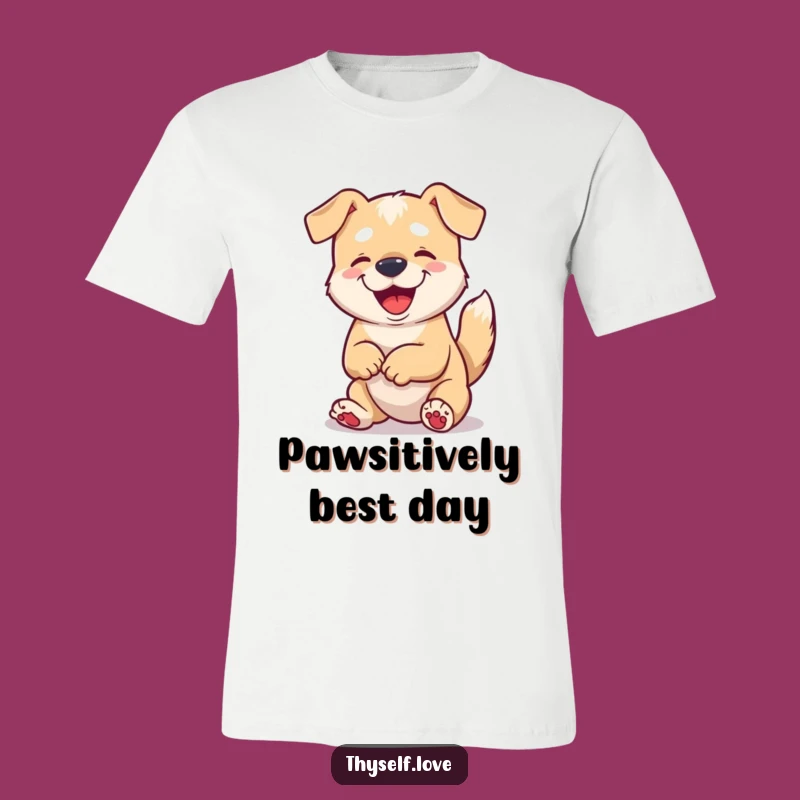 Funny Content Dog T-Shirt: Wags & Paws Humorous Dog Lover Gift